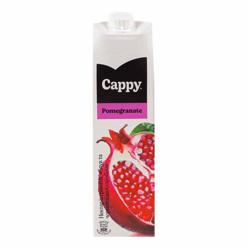 Нектар Cappy із гранатів яблук та чорноплідної горобини 1 л
